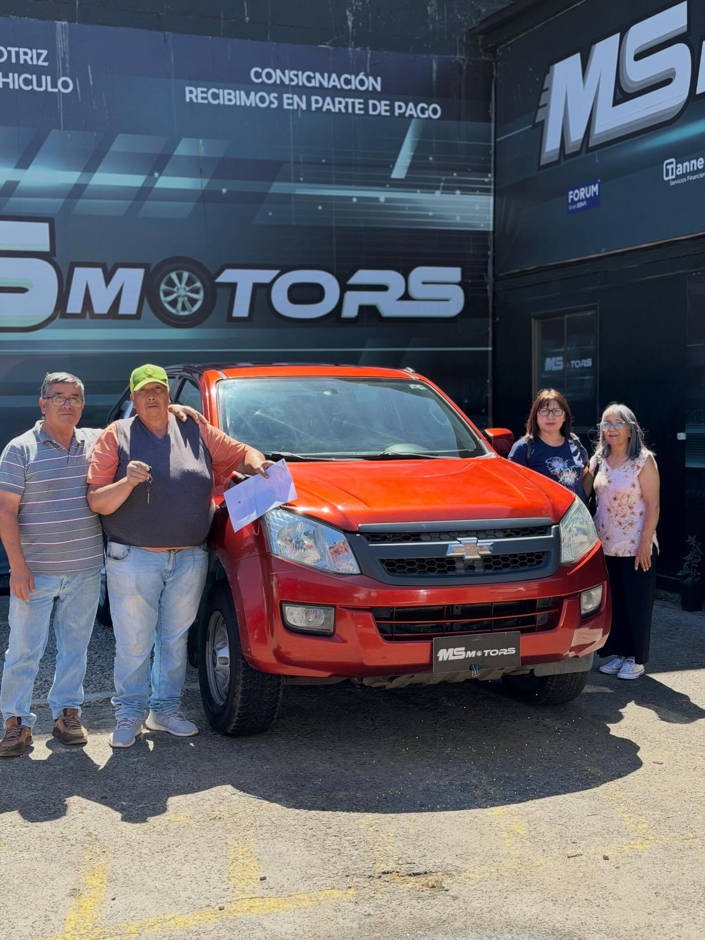 Cliente feliz MS Motors